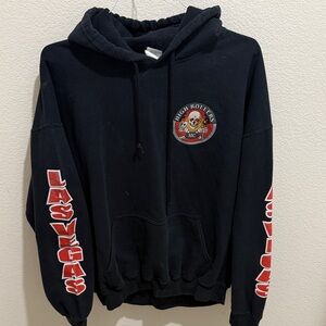 Las Vegas Black Graphic Hoodie